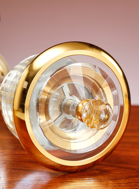 七彩水晶莲花灯佛供灯长明灯家用