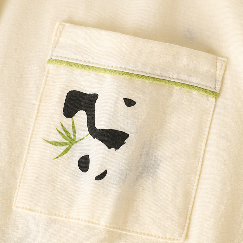 pinksea情侣春秋纯棉简约高级睡衣 pinksea内衣睡衣/家居服套装