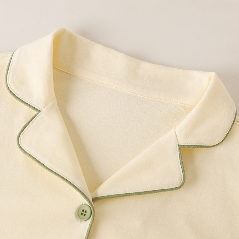 情侣夏薄款短袖纯棉2023年新款睡衣 pinksea内衣睡衣/家居服套装