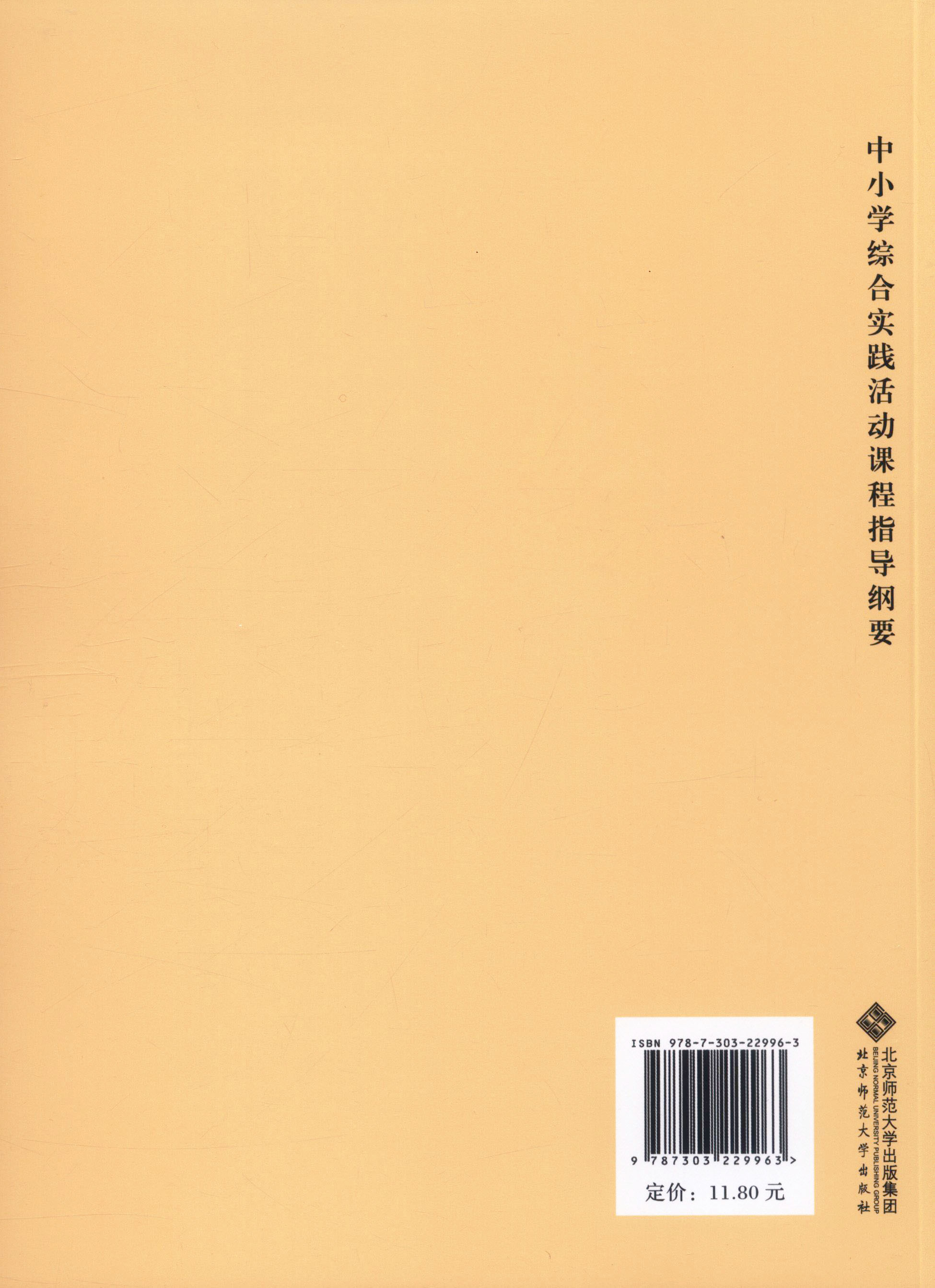 【正版速发】中小学综合实践活动课程指导纲要中华人民共和国教育部制定北京师范大学出版社 9787303229963-图1