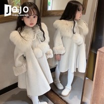 Child Clothing Girl Winter Fox Fur Coats Children Baby Baby Winter Clothing Foreign Air Little Girl Cloak Cape Jacket