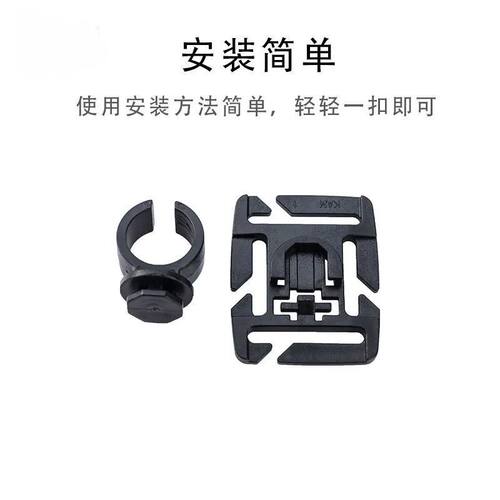 户外背包配件可旋转D扣D型挂扣适用于25mm织带 - 图1