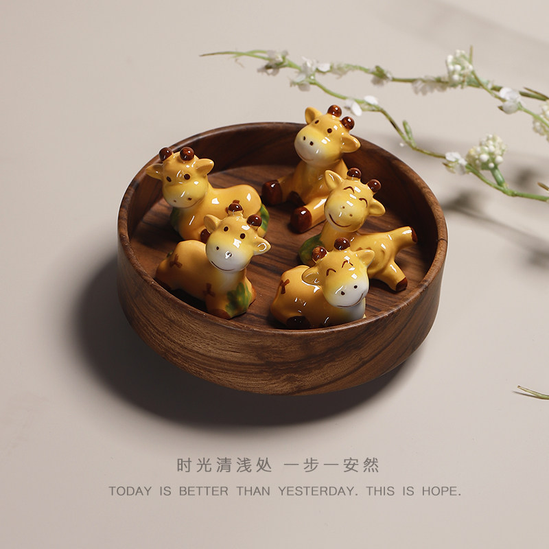 陶瓷卡通小鹿日式筷架可爱小鹿家用小摆件笔托筷枕酒店日料店礼物,淘宝优惠券,粉丝福利购,淘宝优惠卷