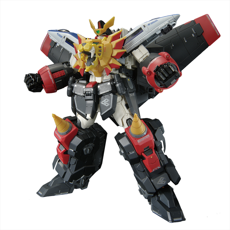 全新现货万代 RG 勇者王 Gaogaigar 狮子王凯 变形合体 拼装模型