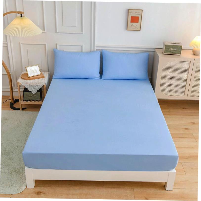 King Size bed sheets fitted sheet pillow cases床笠枕套-图1