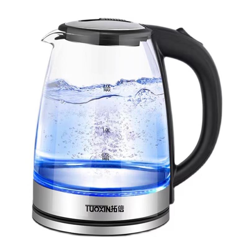 Glass electric kettle large capacity electric kettle电热水壶 - 图3