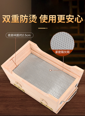 艾灸盒木制随身家用针灸医用盒子