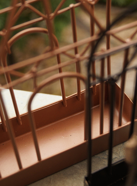 铁艺鸟笼防火摆件蚊香架