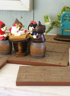 童话系列树脂小红帽匹诺曹摆件