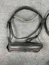 Import Inform water Le Bull Leather Water Le Reins Horse head equestrian Supplies horse without armature Kanareimu 1101