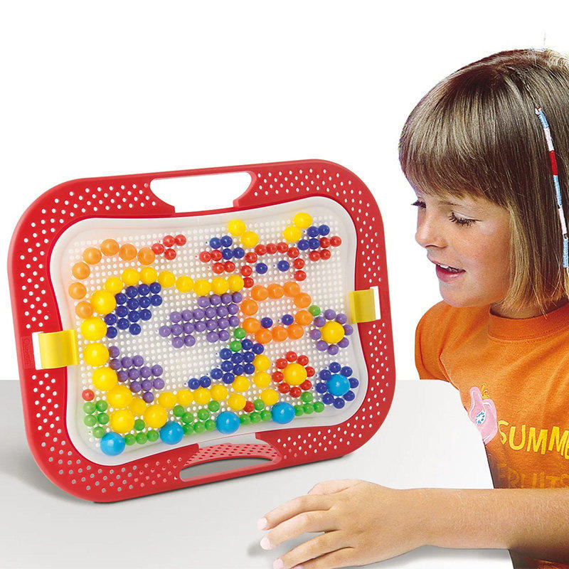 正品意大利Quercetti启迪精装巧巧钉拼图儿童蘑菇插钉益智玩具,淘宝优惠券,粉丝福利购,淘宝优惠卷