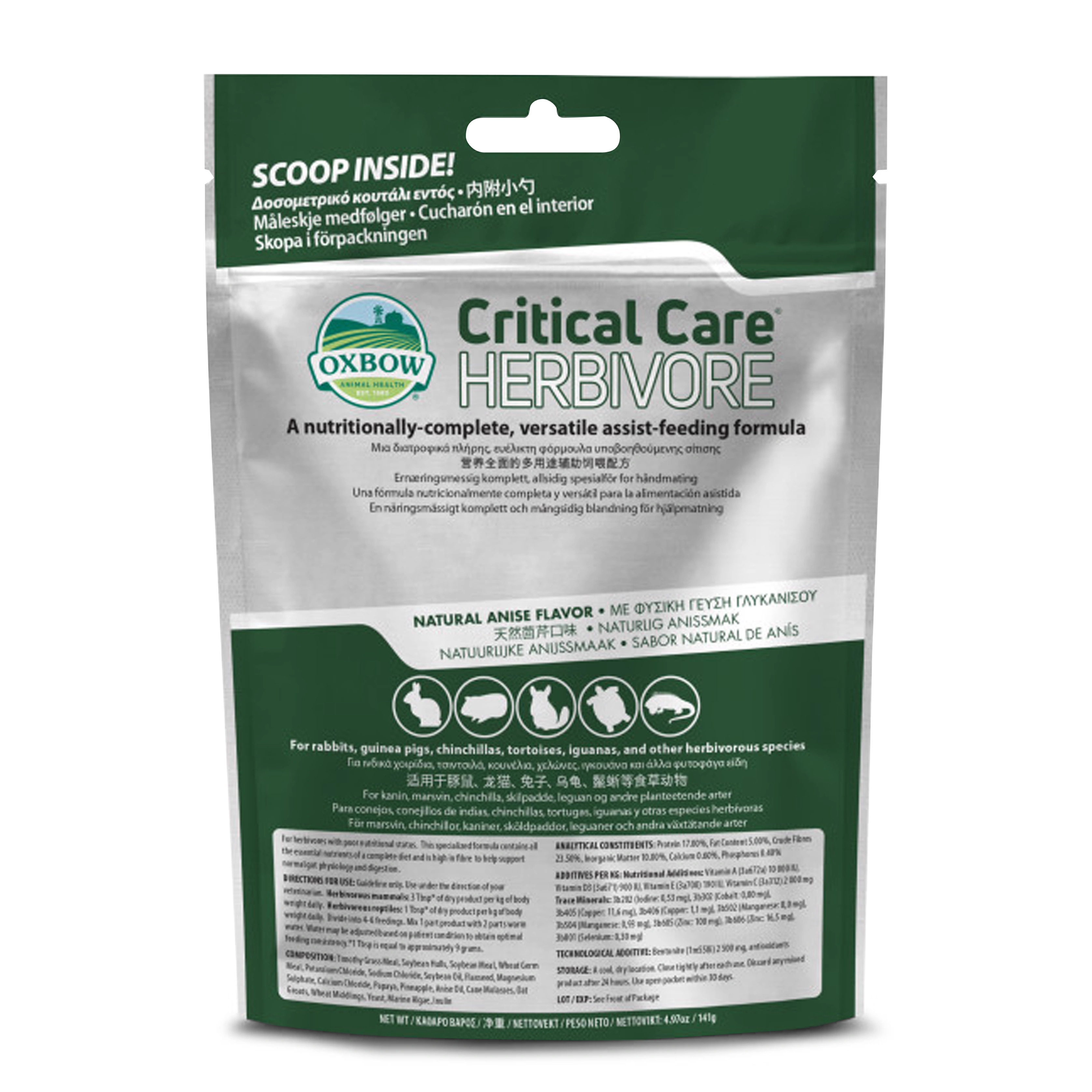 美国爱宝草粉Oxbow草粉体弱生病怀孕龙猫兔子豚鼠仓鼠 补充营养 - 图3