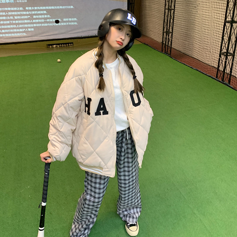 冬装新款羽绒2021韩版宽松女棉袄 百莉蓉棉衣/棉服