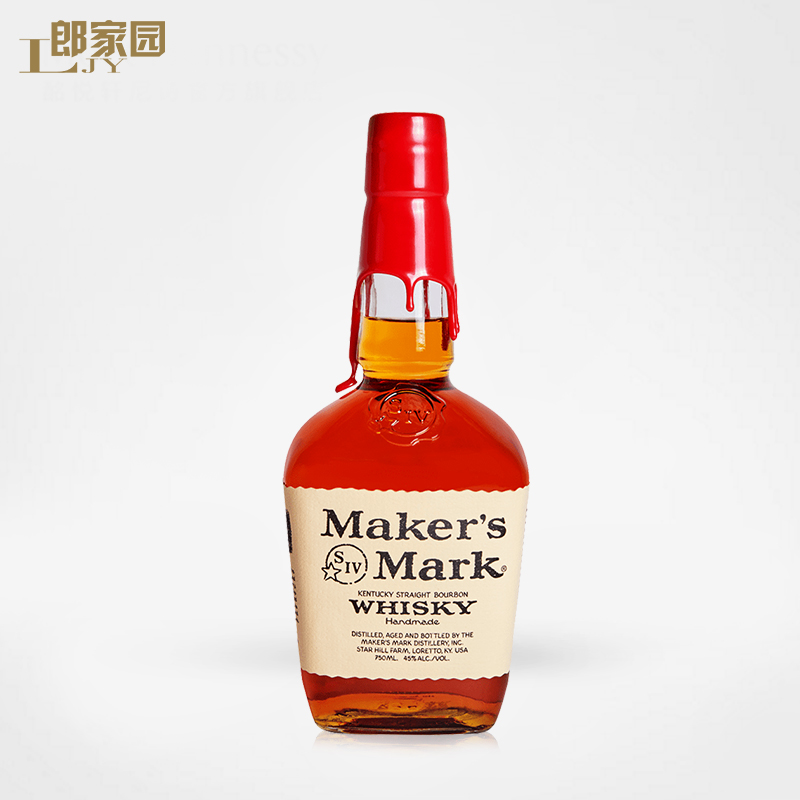 郎家园洋酒MAKER'S MARK BOURBON 美国美格肯塔基波本威士忌酒 - 图0