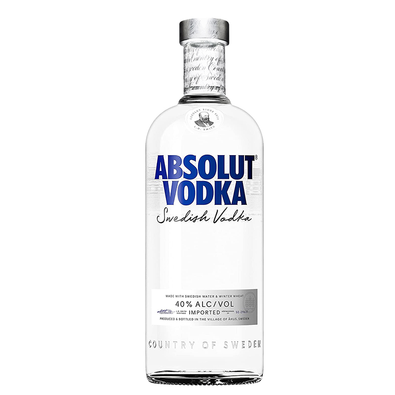 进口洋酒瑞典绝对伏特加酒原味中装500ml基酒烈酒ABSOLUT VODKA - 图3