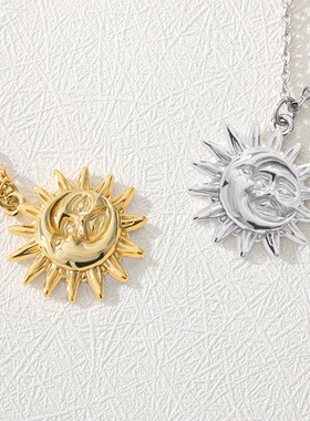 2020吊坠项链萌葭不锈钢吊坠女