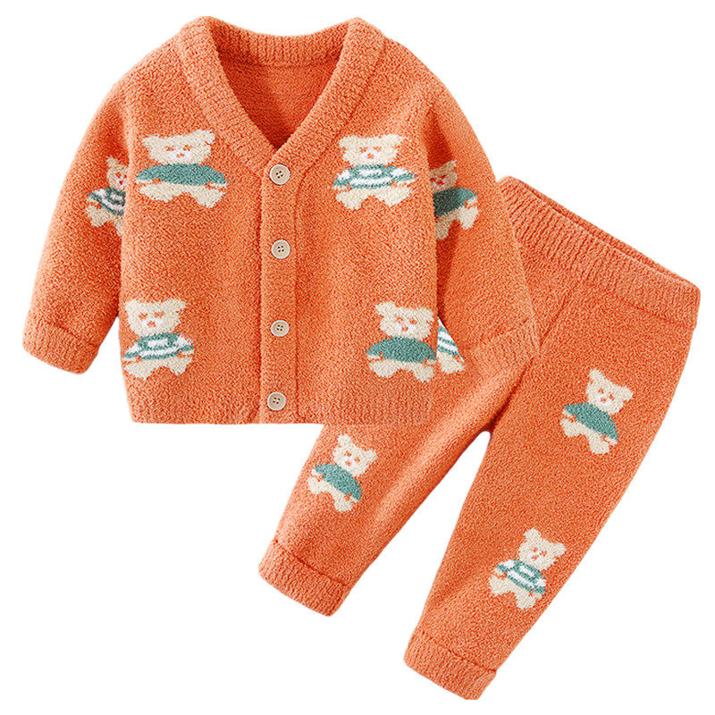 男童半边绒保暖睡衣睡裤冬季新款儿童软绵绵家居服开衫加厚5627,淘宝优惠券,粉丝福利购,淘宝优惠卷