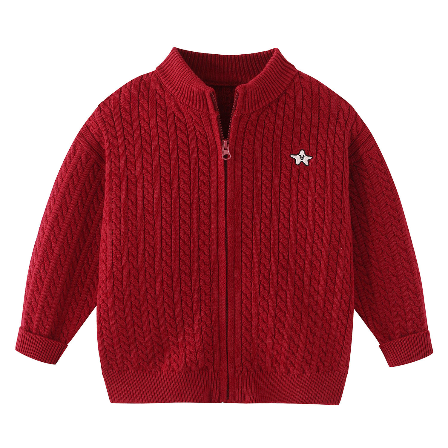 男童卡通毛衣开衫2025秋冬新款中大童拉链外套宝宝洋气针织衫8171,淘宝优惠券,粉丝福利购,淘宝优惠卷