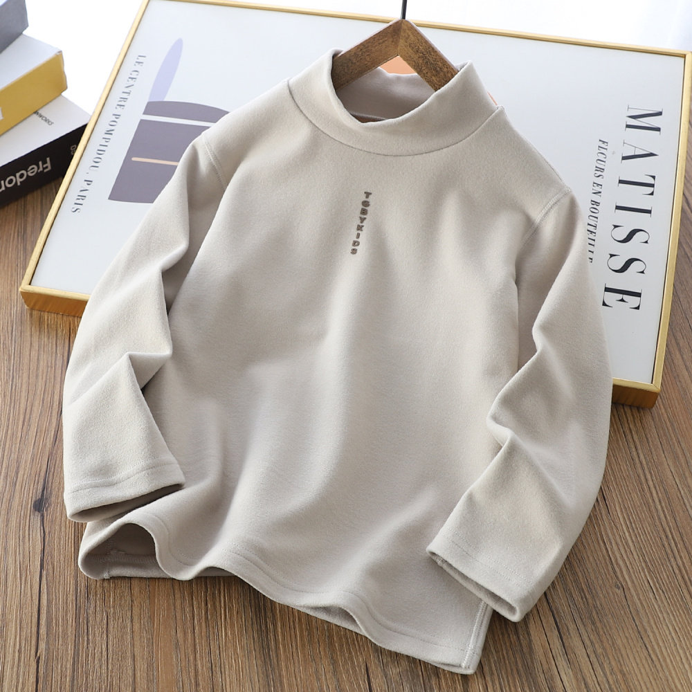 男童德绒阳离子打底衫高弹秋冬季中大童保暖内搭上衣厚T恤衫1883,淘宝优惠券,粉丝福利购,淘宝优惠卷