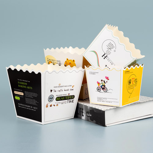 餐包包装袋盒子小面包盒点心烘焙食品袋子胡萝卜棒西点饼干纸托盒 - 图0