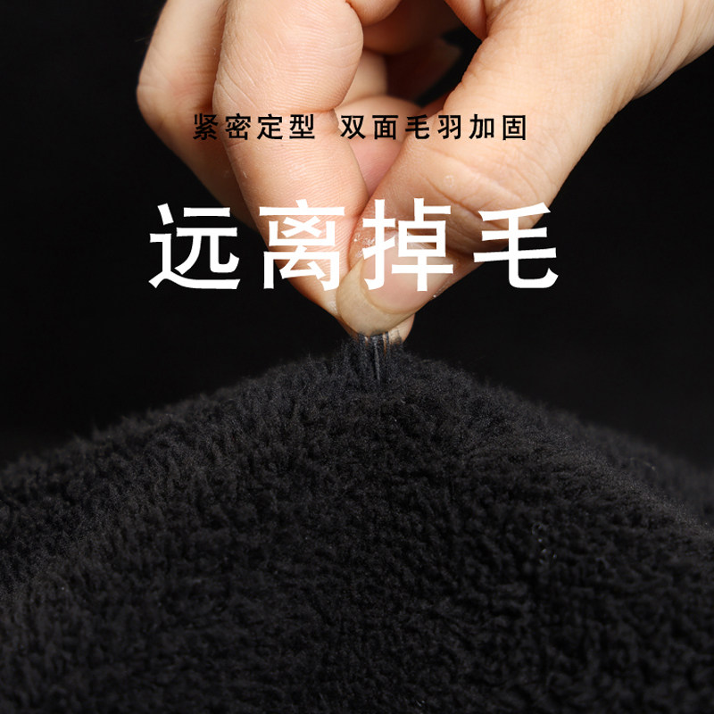 连帽男冬季加绒长款扣子珊瑚绒睡衣 辉尔雅睡袍/浴袍