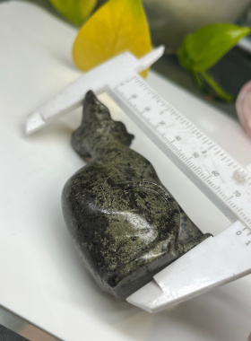 天然铜矿石雕刻无毛猫超值特惠