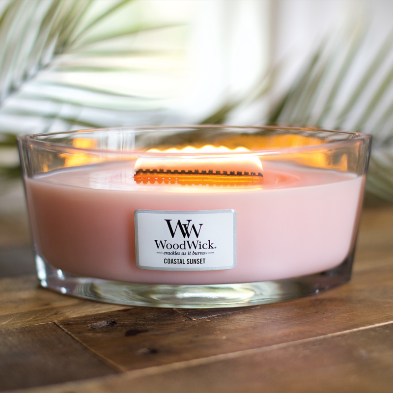 WoodWick美国进口火焰芯大碗香薰蜡烛大豆蜡光香氛精油浪漫礼物-图3