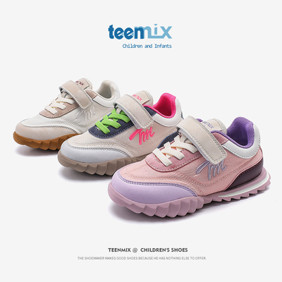 天美意新款春秋季儿童运动鞋阿甘