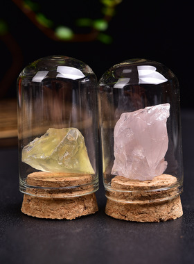 天然水晶原石半宝石岩石矿物晶体摆件儿童科普矿石标本收藏批发