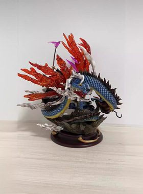 索隆vs凯多海贼王周年款礼品雕像超大GK动漫手办摆件模型限量创意
