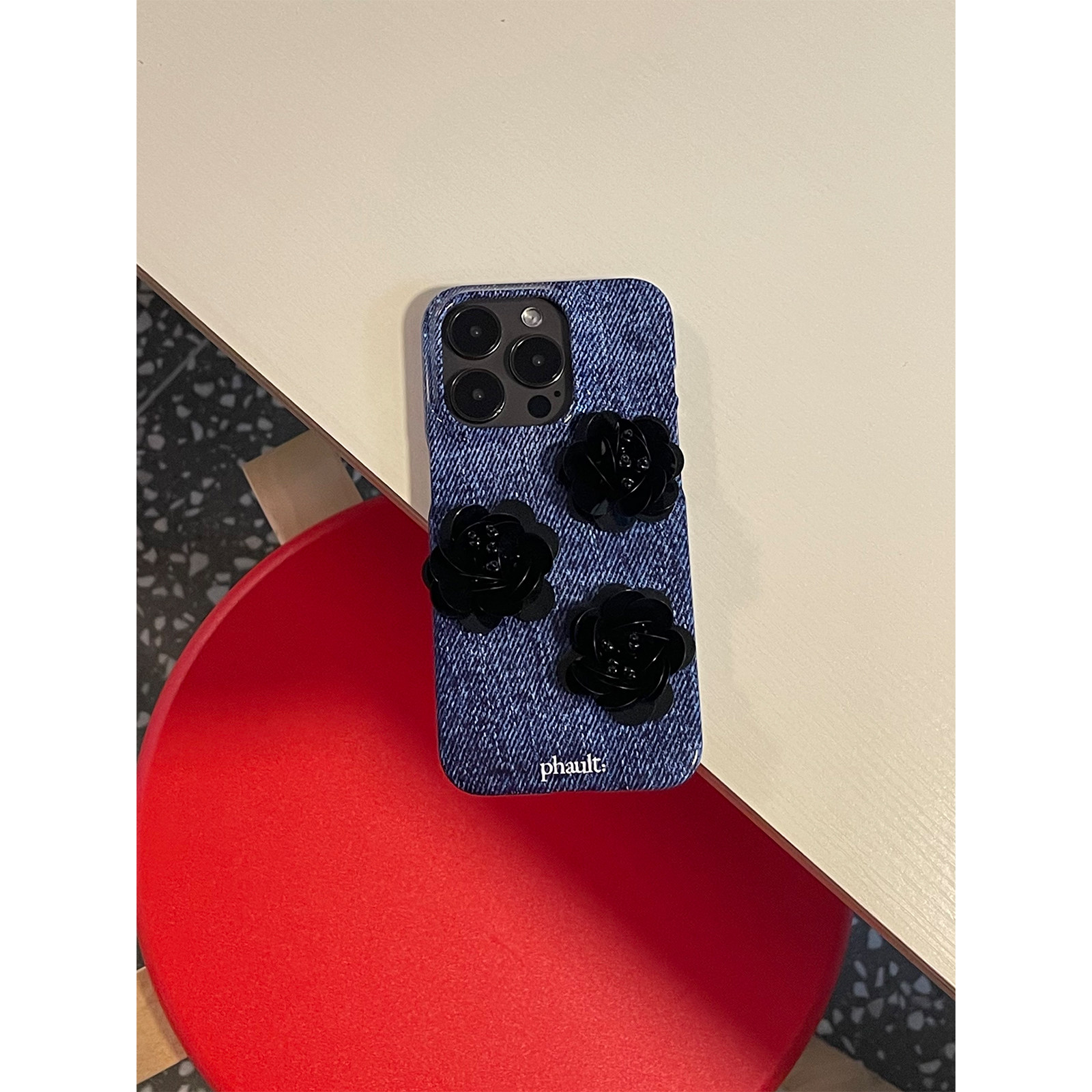 phault半包原创亮片花丛进口菲林iphone17亮面手机壳设计师高级,淘宝优惠券,粉丝福利购,淘宝优惠卷