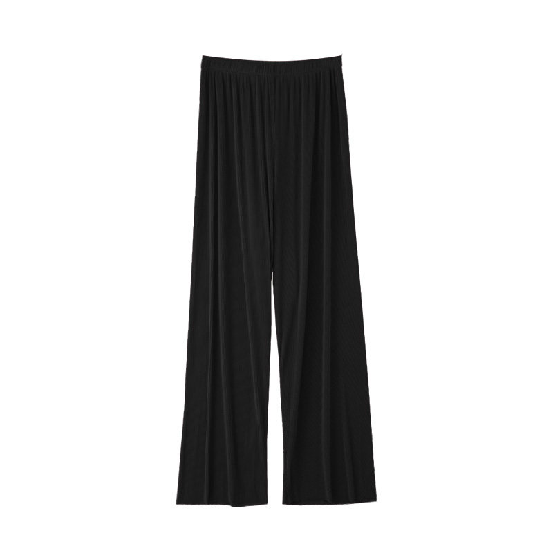 阔腿裤大码女胖mm松紧高腰梨形身材透气宽松女装夏季轻薄款长裤子,淘宝优惠券,粉丝福利购,淘宝优惠卷