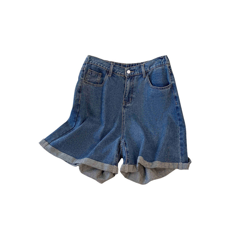 牛仔短裤女夏季2025新款特大码女装宽松遮肚子百搭胖妹妹时尚夏装,淘宝优惠券,粉丝福利购,淘宝优惠卷