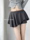 Girls slimming ruffled short skirt