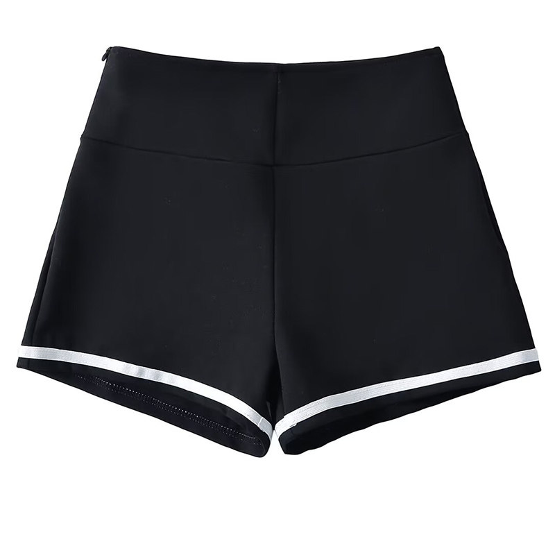 露思同款心动漫画腿西装短裤夏季设计感撞色百搭显瘦休闲短裤女,淘宝优惠券,粉丝福利购,淘宝优惠卷