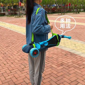 Multi-functional twisting car traction rope anti-lost belt baby book backpack yo scooter pull rope strap