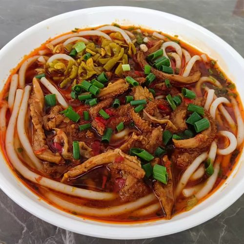 湖南邵阳米粉粗 南门口纯手工米粉 早餐速煮干粗米粉圆粉 5斤粗粉 - 图1