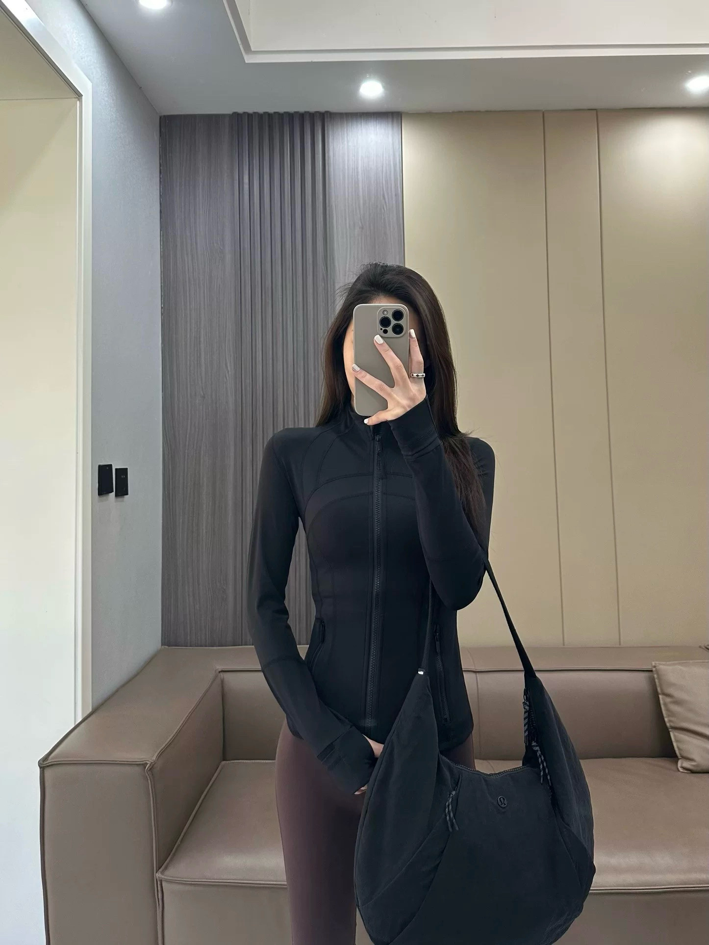 高品质瑜伽服裤子休闲运动女夹克健身外套修身显瘦健身上衣秋冬,淘宝优惠券,粉丝福利购,淘宝优惠卷