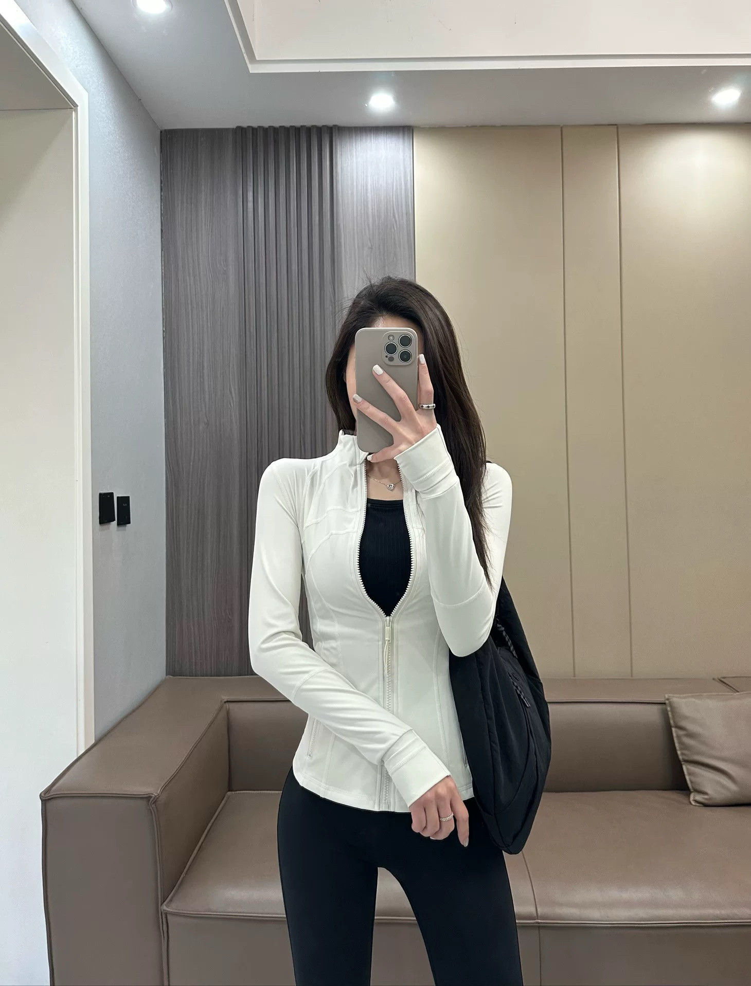 高品质瑜伽服裤子休闲运动女夹克健身外套修身显瘦健身上衣秋冬,淘宝优惠券,粉丝福利购,淘宝优惠卷