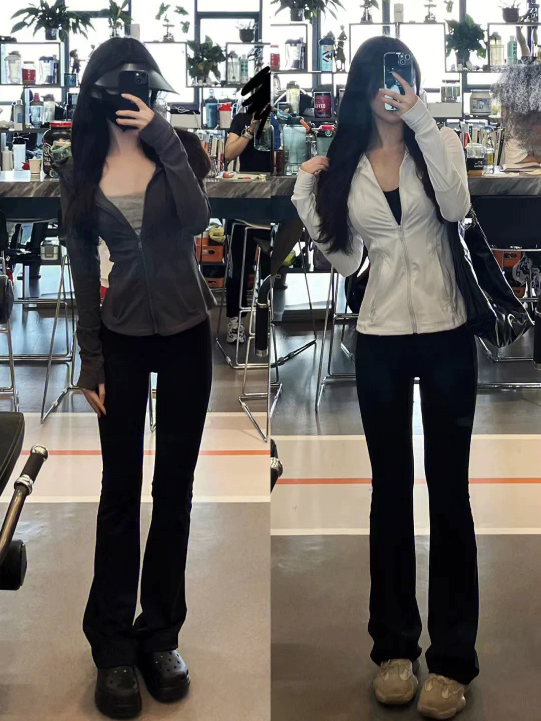 无尴尬抗菌裸感瑜伽喇叭裤高腰提臀阔腿裤普拉提运动微喇健身裤女,淘宝优惠券,粉丝福利购,淘宝优惠卷