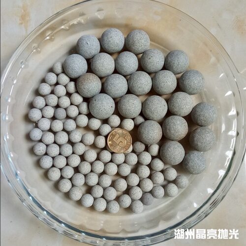 碳化硅磨料斜三角抛磨块金属去毛刺耐磨碳化硅圆球倒角磨料粗磨料 - 图2