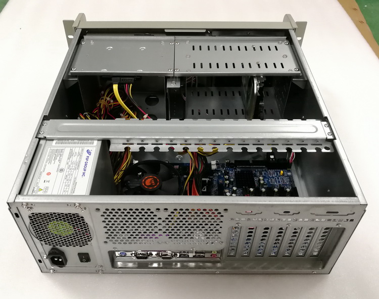 Jiuyin 4U multi-COM port multi-PCI industrial computer, industrial computer rack type CNC equipment server computer