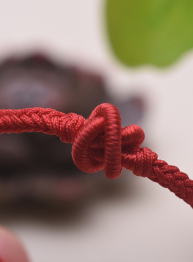 八股辫四面佛手工编织同心结