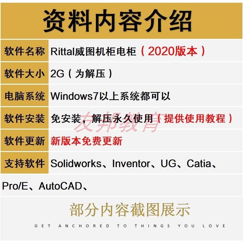 2020版威图Rittal机柜电柜配电组件系统钣金目录三维机械设计模型-图0