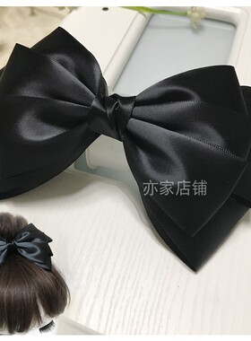 在逃公主顶夹发卡蝴蝶结发夹甜美