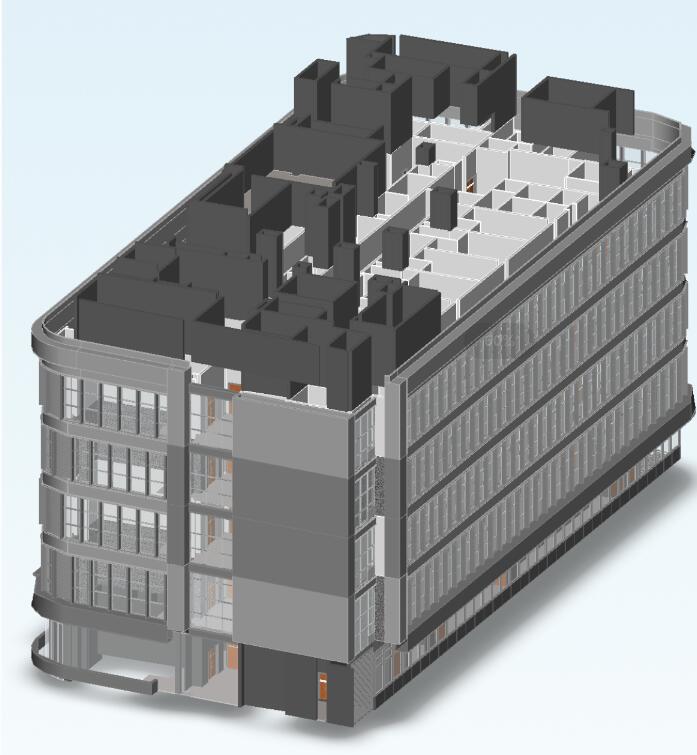 三甲医院感染传染病楼BIM三维模型CAD施工图 Revit土建机电房MEP - 图0