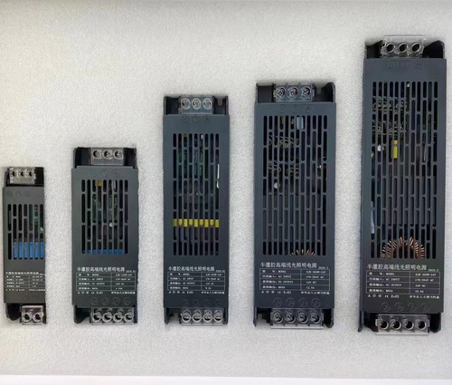 220V转24V12V线性灯照明专用电源400W灯箱静音调光电源200W300W - 图1