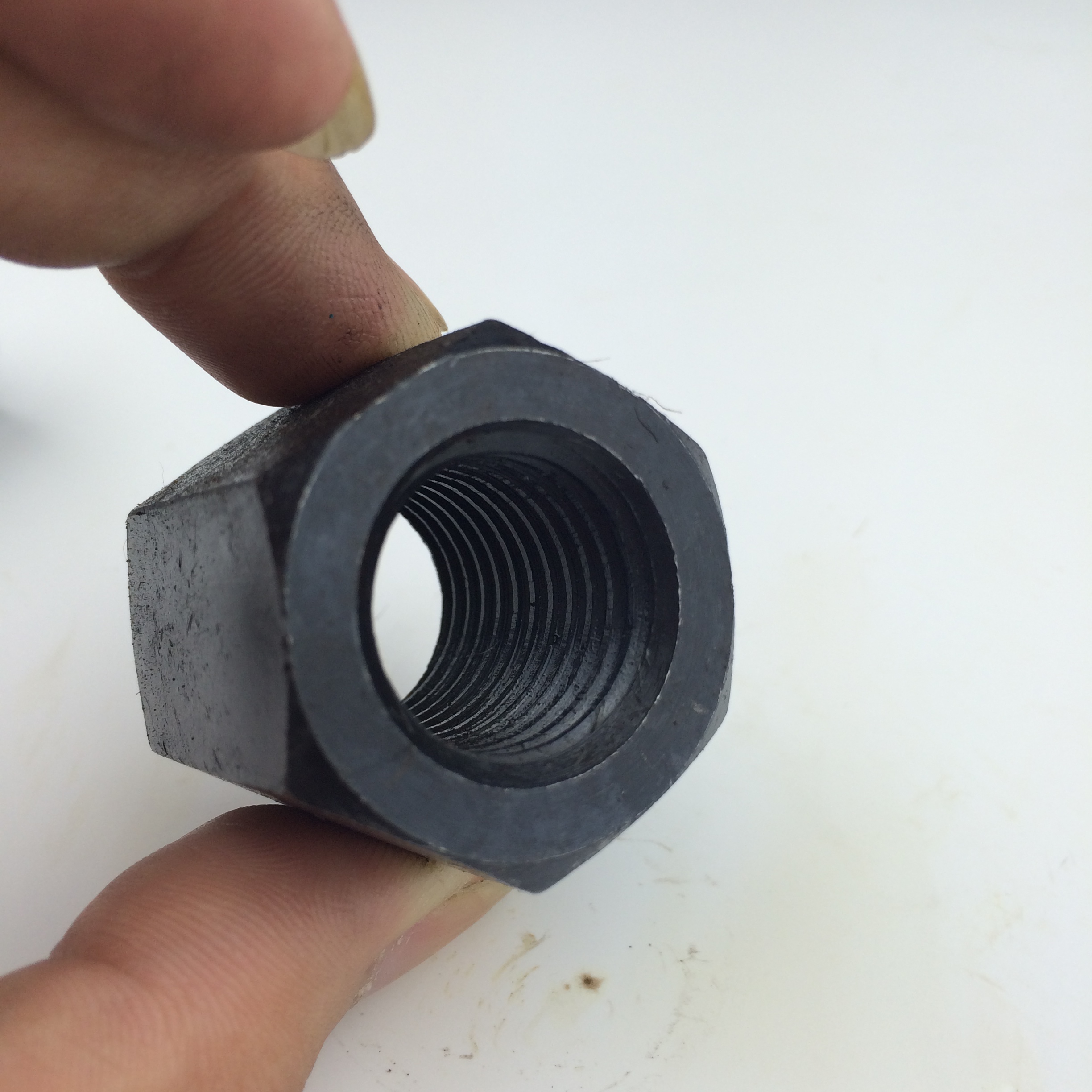 六角螺母M10M12M16M20M24M30加高加长加厚连接对接压板螺母定制 - 图2