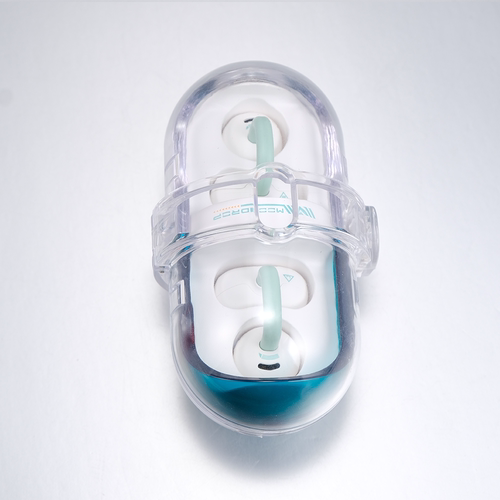 适用于水月雨药丸pill音乐胶囊通用耳机保护套透耐磨防摔全包裹 - 图0