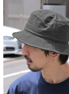 日系复古春夏水洗渔夫帽